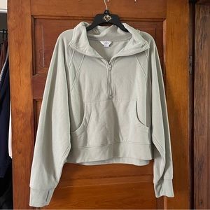 Danskin Pullover Scuba Lookalike Light Green